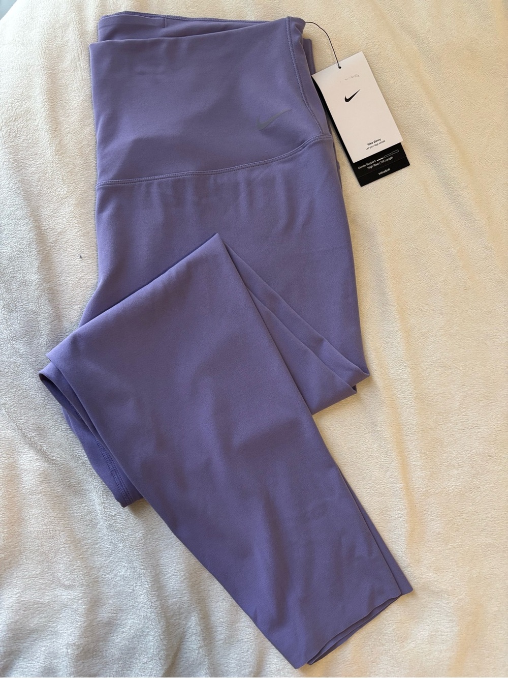 Women’s Nike Zenvy Purple Leggings